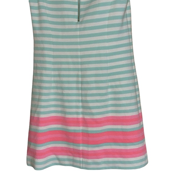 Lilly Pulitzer Lana Cap Sleeve Engineer Striped Dress Size Medium - Picture 11 of 13